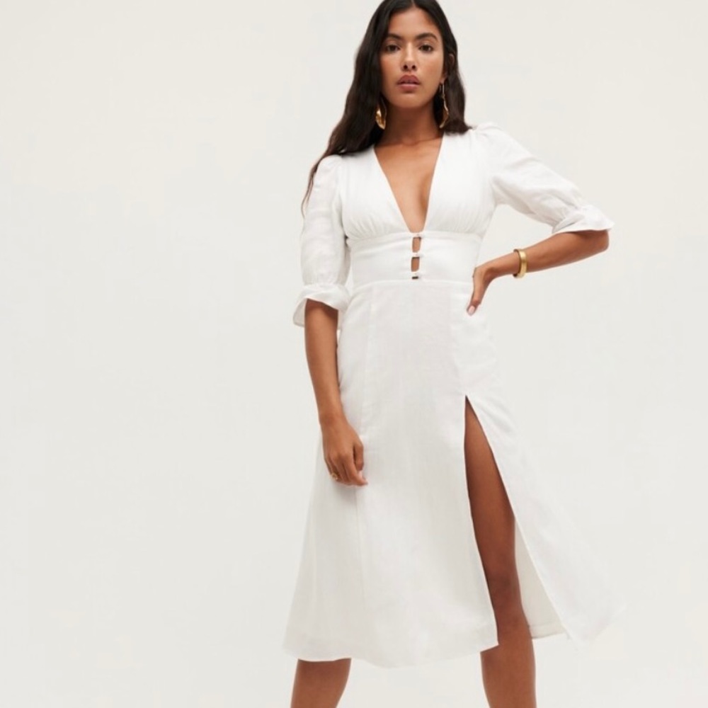 NWT Maribel Linen Dress
